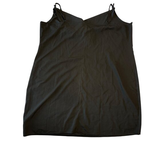 Boohoo Plus Cowl Neck Woven Slip Dress Size 24 Black - Picture 10 of 10